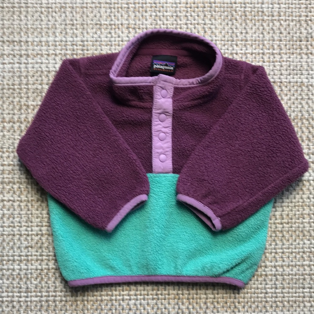 Patagonia Fleece Pullover (size 3-6m)